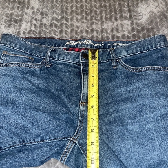 Eddie Bauer Boyfriend Fit Flannel Lined Jeans. Size 10. - Picture 7 of 11